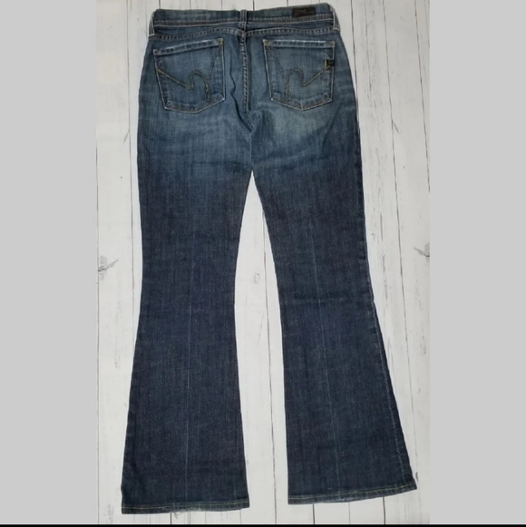 CITIZENS OF HUMANITY Low Waisted Flaired Jeans - Picture 4 of 8